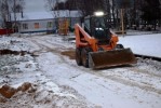 Продолжаем информировать о ходе работ по обустройству беговой дорожки на стадионе с. Карпогоры.