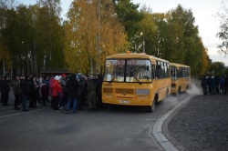 НА ПИНЕЖЬЕ ПРОВОДИЛИ МОБИЛИЗОВАННЫХ СОЛДАТ