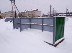 Установка новых контейнерных площадок