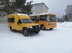 ПОСТУПИЛИ НОВЫЕ АВТОБУСЫ ДЛЯ ШКОЛ
