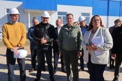 В Карпогорах близится к завершению строительство современного спорткомплекса