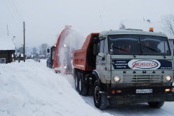 уборка от снега на улично-дорожной сети 
