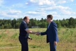 СЕГОДНЯ, ГЛАВА РАЙОНА - АЛЕКСАНДР ЧЕЧУЛИН, ВСТРЕТИЛСЯ С ГУБЕРНАТОРОМ АРХАНГЕЛЬСКОЙ ОБЛАСТИ - ИГОРЕМ ОРЛОВЫМ