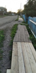 По инициативе жителей села