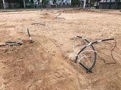 В КАРПОГОРАХ ПРОДОЛЖАЕТСЯ БЛАГОУСТРОЙСТВО ПЛОЩАДИ ИМЕНИ ФЁДОРА АБРАМОВА