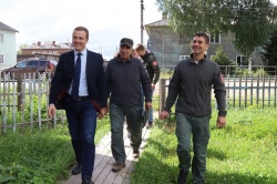 АЛЕКСАНДР ЧЕЧУЛИН ВСТРЕТИЛСЯ С ЕВГЕНИЕМ КОРНЮХОМ