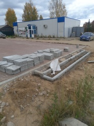 В Ясном ведутся работы по благоустройству территорий