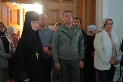 Наш губернатор Александр Цыбульский побывал в Никольском храме села Сура, основанном святым праведным Иоанном Кронштадтским