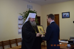 АЛЕКСАНДР ЧЕЧУЛИН ВСТРЕТИЛСЯ С МИТРОПОЛИТОМ КОРНИЛИЕМ 