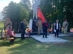ОТКРЫТИЕ ПАМЯТНИКА ВОИНАМ ВЕЛИКОЙ ОТЕЧЕСТВЕННОЙ ВОЙНЫ В ЧАКОЛЕ