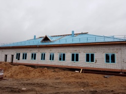 Продолжается строительство Сурской амбулатории
