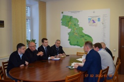 РАБОЧАЯ ВСТРЕЧА ГЛАВЫ РАЙОНА И ДЕПУТАТОВ ОБЛСОБРАНИЯ С ДИРЕКТОРОМ ПОЧТЫ РОССИИ ПО АРХАНГЕЛЬСКОЙ ОБЛАСТИ