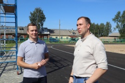 В Пинеге завершается подготовка к праздничным мероприятиям.