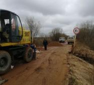 ВОССТАНОВЛЕНИЕ ДОРОГ ПОСЛЕ ПАВОДКА