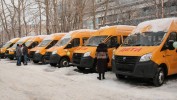 Карпогорская школа получила новый автобус